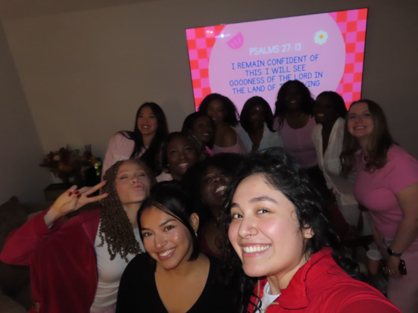 Women together at a with whimsie Galentine's gathering